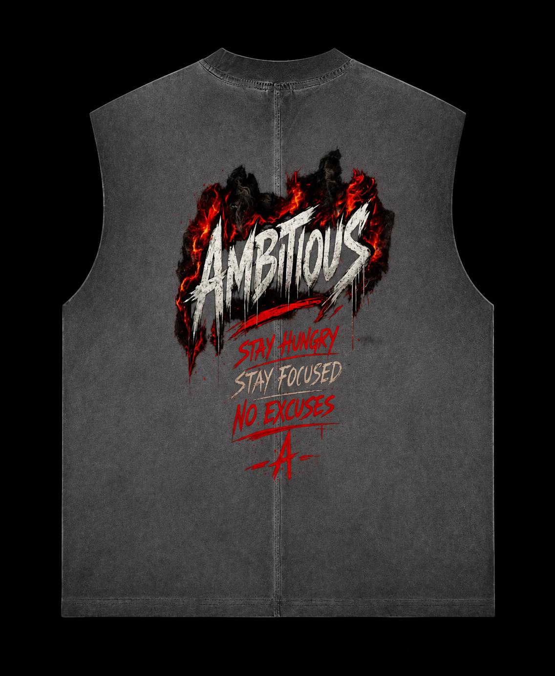 Men’s Reverse Gray Sleeveless Shirts.